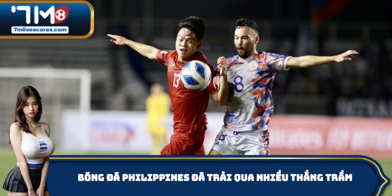 Bóng đá Philippines đã trải qua nhiều thắng trầm