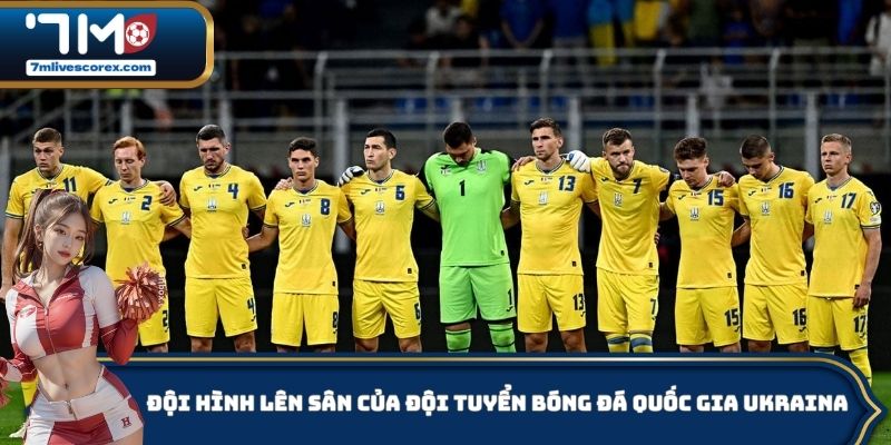 Đội hình lên sân của đội tuyển bóng đá quốc gia Ukraina